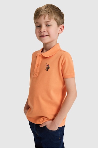 U.s. Polo Assn. Erkek Çocuk Turuncu Tişört Basic 50325608-vr051