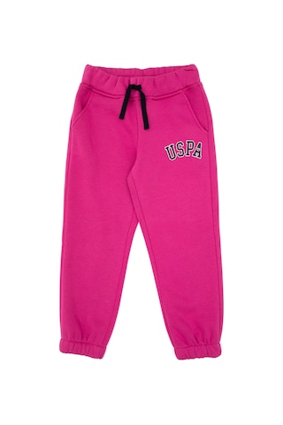 U.S. Polo Assn. Kız Çocuk Pembe Şardonlu Jogger Eşofman Altı 50317893-VR041