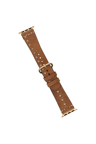 Bouletta Apple Uyumlu Watch Deri Kordon 42-44-45Mm Aqua V18 Taba (546222642)