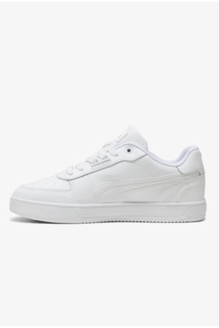 Puma Caven 2.0 Lux Erkek Spor Ayakkabı 39501602 39501602 Bey Beyaz