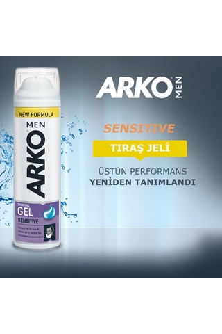 Arko Men Sensitive Tıraş Jeli 2 x 200 ML