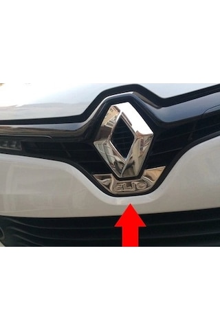 Renault Clıo Iv Krom Ön Amblem Çerçevesi 2012 ve Üzeri