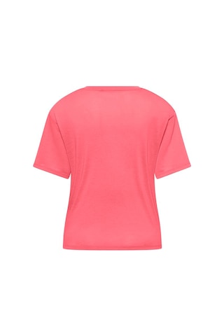 Jack Wolfskin Vonnan Crop T W Coral Kadın Kısa Kol T-shirt 000000000102233081 Pembe
