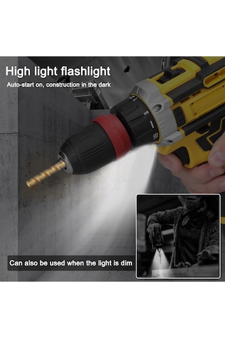 Symbee 12v 2'li Kablosuz Matkap Vidalama Makinesi - Hızlı Soğutma, Bit Yuvalı, Geniş Kullanım Alanı