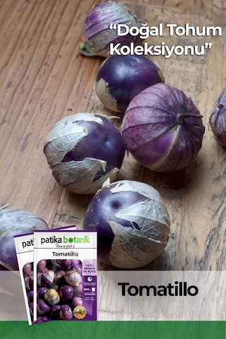 30 Adet Mor Altın Çilek Tomatillo Tohumu