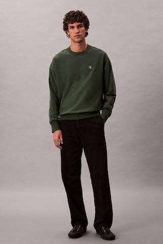 Calvin Klein Erkek Sweatshirt Haki