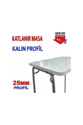 Depolife Depolife Bahçe Balkon Mutfak Masası Katlanır Piknik 60X80 Cm.