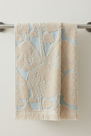 Flow Mavi El Havlusu - 50x90 Cm, 230gr, %100 Pamuk Mavi