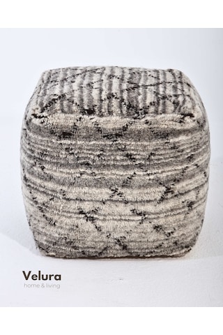 Azara Grey - Puf Gri