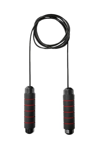 Zerogym Jp04 Rulmanlı Atlama İpi Siyah Kırmızı