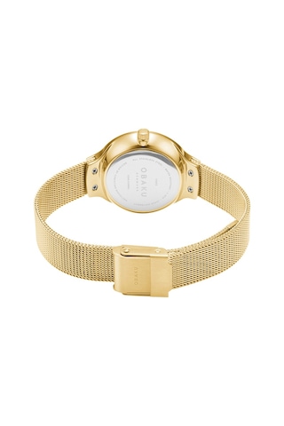 Obaku Denmark V241lxgwmg Kadın Kol Saati Altın