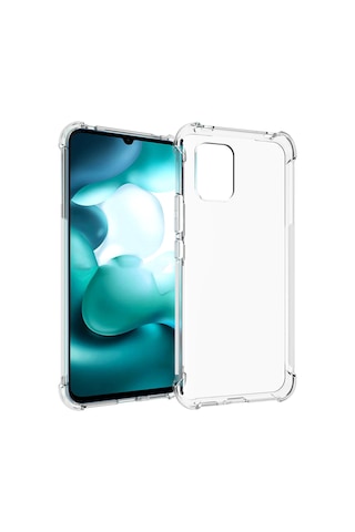 Goocamp Mi 10 Lite Kılıf Nitro Anti Shock Silikon - Renksiz Renksiz