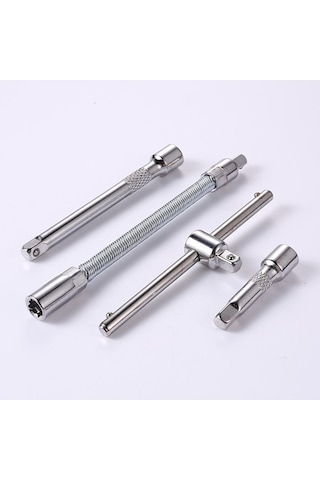 Yeni Nesil Lokma Anahtar Tamir Takımı 53 Adet 1/4 Cırcır Tork Anahtarı Soket Seti Oto Tamir Seti