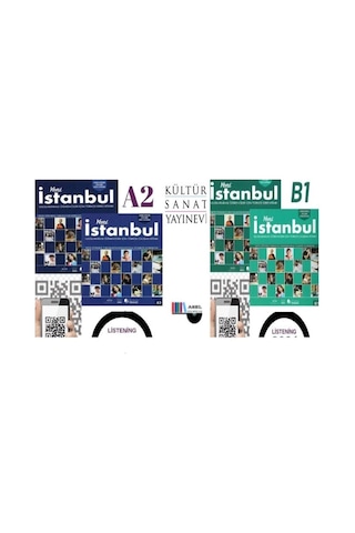 İstanbul Yeni New Yabancılar İçin Türkçe İstanbul A2 Qr Kod 2021