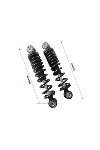 Yuki Yk-32 Greta Elektrikli Bisiklet 3 Tekerlek Arka Amortisör 160 Mm.