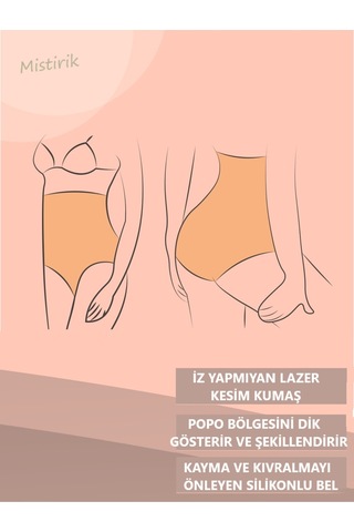 Polfa Model Bato Külot Lazer Kesim Iz Yapmaz Külot Etkili Beyaz Renk Beyaz