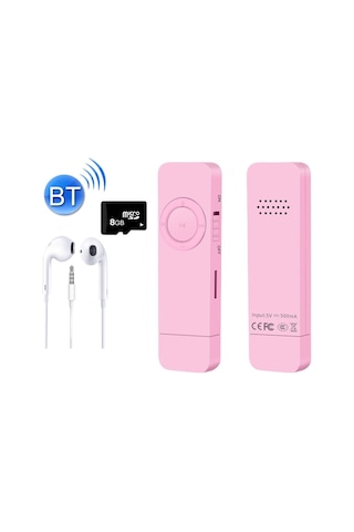 5014mp Şarjlı Mp3 Çalar Bluetooth Lu Müzik Player Mini Mp3 Stick Hafıza Kartı Girişli 8gb Tf Kart