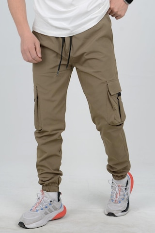Edwoxmen Erkek Slim Fit Cepli Beli Ve Paçası Lastikli İnce Spor Pantolon Yeşil Edw071-yeşil Yeşil