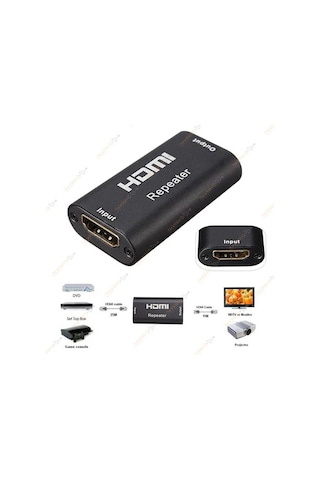 Hdmi Repeater 4k Hdmi Uzatıcı 2k Hdmi Uzatıcı Hdmi Tekrarlayıcı 40 Metre Hdmi Repeater