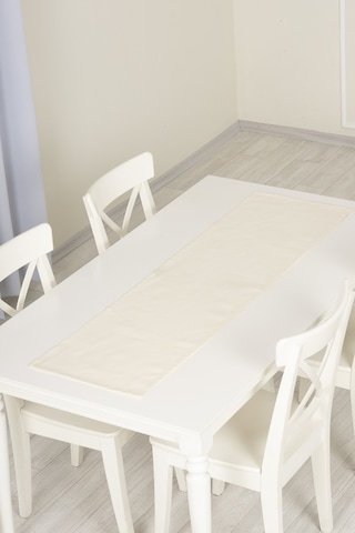 Runner Masa Örtüsü Ekru