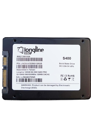 Longline S400 Pro LNGSUV3D560/240GB 2.5" 240 GB SATA 3 SSD