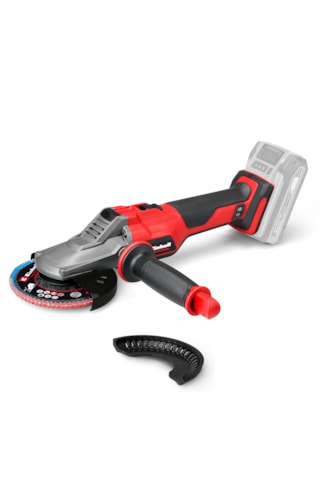 Einhell Profesyonel TP-AG 18/125 F Li Bl Akülü Avuç Taşlama Seti 4AH Starter Kit Flap Disk + Saklama Çantası Dahil