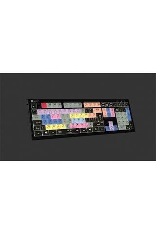Logickeyboard LKB-EDIUS-A2PC Grass Valley Edius X Kablolu PC Astra 2 Arka Aydınlatmalı Klavye