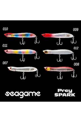 Seagame Prey Spark 135f 26g Bone Maket Balık