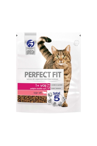 Perfect Fit Sığır Etli Yetişkin Kedi Maması 750 G