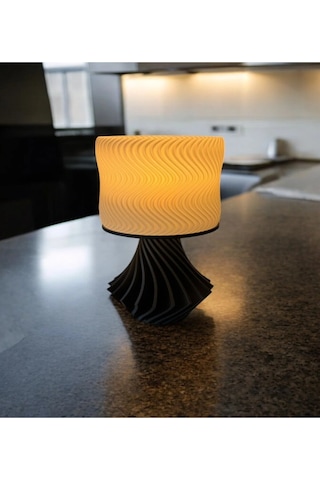 Elegance Tasarım 3d , Ev Dekorasyon , Bohem , Vintage , Dekoratif Abajur - Siyah Çok Renkli