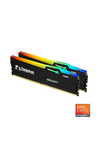 Kingston Beast KF564C32BBEAK2-32TR 32 GB (2x16) DDR5 6400 MHz CL32 Ram