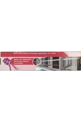 Mey İthalat Koral Katlanabilir Balkon Çamaşır Kurutma Askılığı Diğer