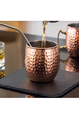 Maoyaya Lichen Paslanmaz Çelik Barmen Kaşığı, Pipetli Bar Kaşığı, Barmen Aksesuarı