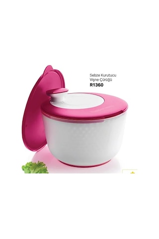 Tupperware Modern Salatacı Pembe