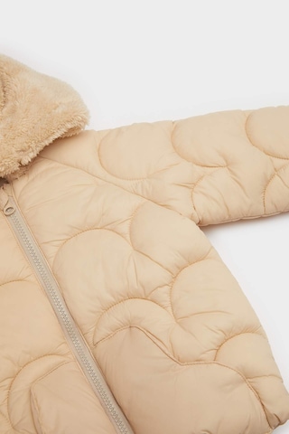 Defacto Erkek Bebek Kapüşonlu Fermuarlı Kapitoneli Mont E8211a525aubg65 Bej