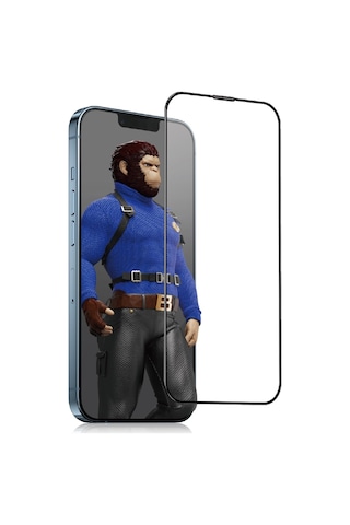 Blueo Apple Uyumlu iPhone 12 Pro Max Corning Gorilla Cam Ekran Koruyucu
