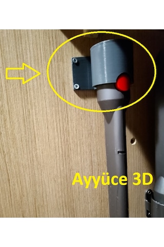 Ayyüce 3d, Cinetic Big Ball Duvar Askı Aparatı, Tekli,siyah