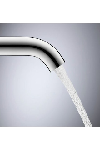 Duravit - C.1 Tezgah Üstü Lavabo Bataryası L Boy Sifon Kumandalı - C11030001010- Krom