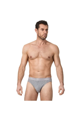 Namaldı Erkek Gri Ribana Slip Spor Külot Tekli Paket 117 Gri