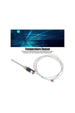 Besthome1 K Tipi Termokuple, 100mm Sap, 0-800 C, Nikel Krom, Pıd Uyumlu Sensör