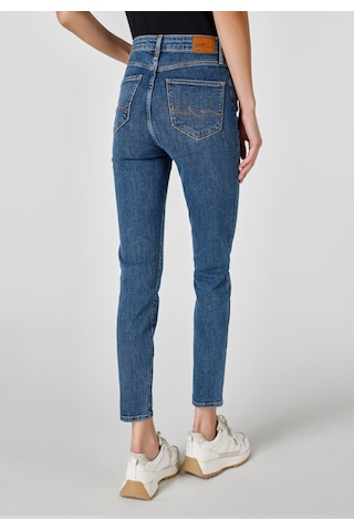Colins 703 Carla Orta Bel Dar Kesim Düz Paça Kadın Mavi Jean Pantolon Cl1054495 Denim