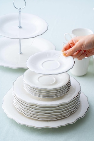 Acar Sinatra 6 Kişilik 20 Parça Brunch Seti - Silver