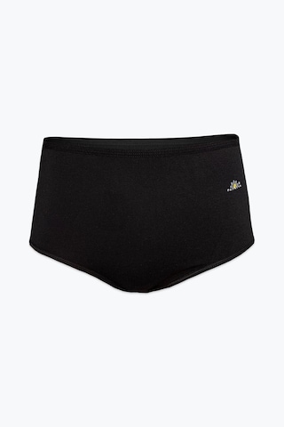 Papatya Kadın 6 Lı Paket Siyah Modal Yüksek Bel Slip Külot 6gg1851 Siyah