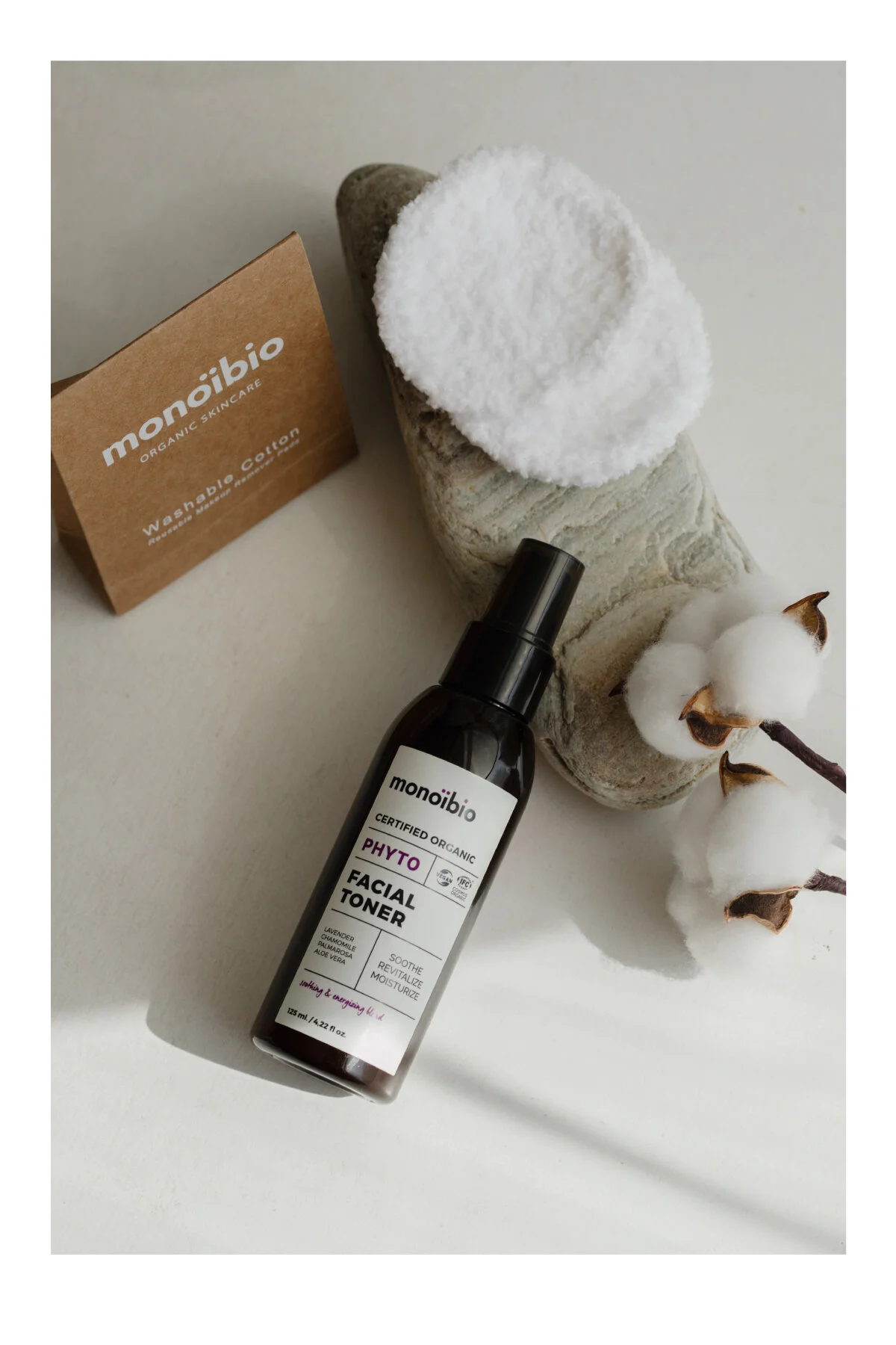 Monoibio Phyto Gözenek Sıkılaştırıcı Organik Yüz Bakım Toniği - Ph Dengeleyici Canlandırıcı Tonik 125 Ml