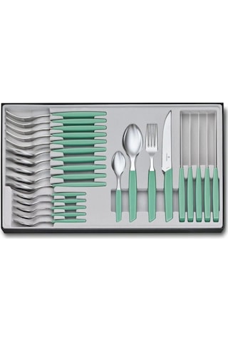 Victorinox 6.9096.12W41.24 Swiss Modern 24 Parça Masa Seti