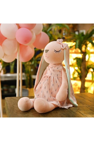 Kawaii Uyku Arkadaşım Uzun Kulak Peluş Tavşan 35 CM