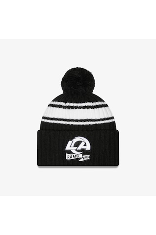 New Era Los Angeles Rams Unisex Siyah Bere Düz 60281369 Siyah