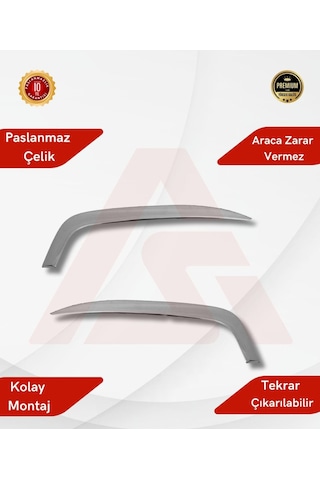 Honda Civic Fc5 2016-2020 Sis Far Kaşı Krom 2 Prç. P.çelik