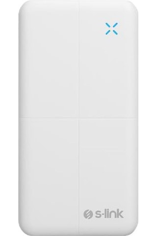 S-link Ip-g12n 10000mah Micro+usb+ Type-c Giriş+çıkış Beyaz. Taşınabilir Pil Şarj Cihazı Powerbank