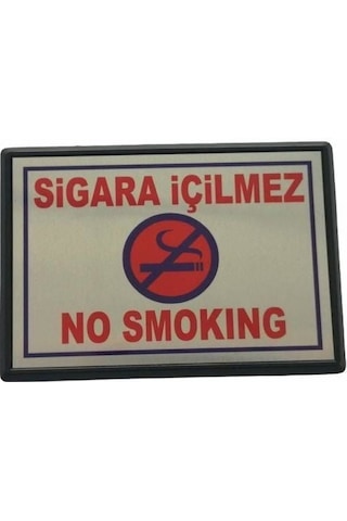 Cemax Yönlendirme Küçük Sigara İçilmez 10x7 Cm